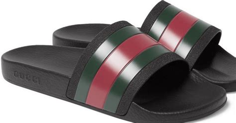 fake guccy slides|how to check gucci slides.